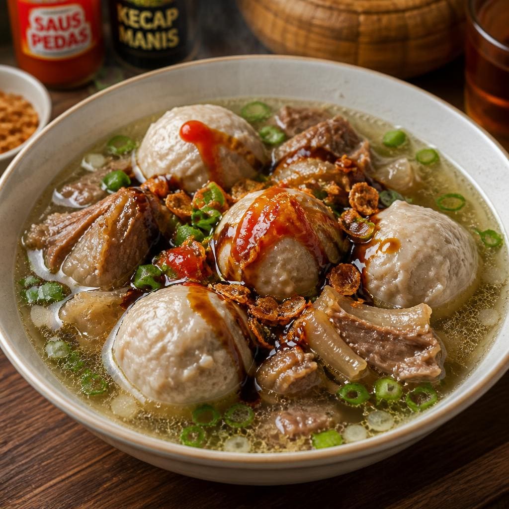 Bakmi Golek Bakso Urat Kuah